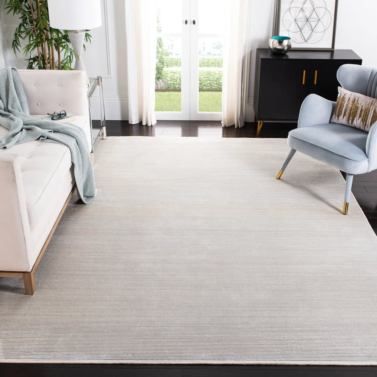 Safavieh Dream 500 10'-0" x 14'-0" Rug in Ivory / Ivory