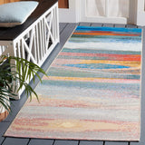 Safavieh Barbados 500 2'-8" x 10'-5" Rug in Light Blue / Pink