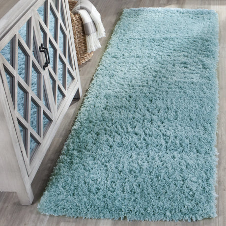 Safavieh Indie Shag 2'-3" x 7'-0" Rug in Turquoise