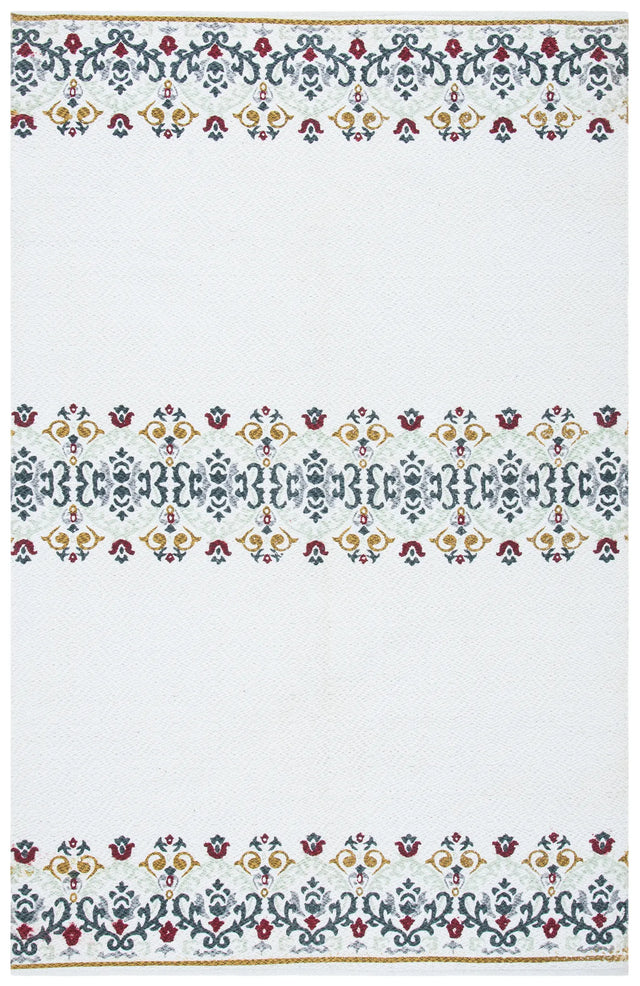 Safavieh Cedar Brook 4'-0" x 6'-0" Rug in Ivory / Grey