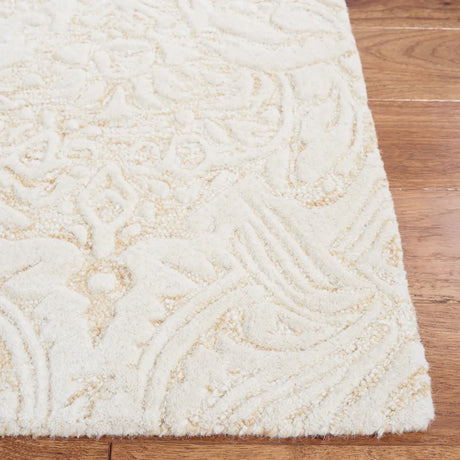 Safavieh Metro 4'-0" x 6'-0" Rug in Gold / Ivory