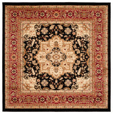 Safavieh Lyndhurst 6'-0" x 6'-0" Rug in Black / Red