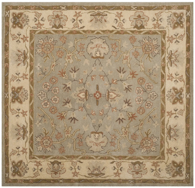 Safavieh Antiquity 6'-0" x 6'-0" Rug in Light Grey / Beige