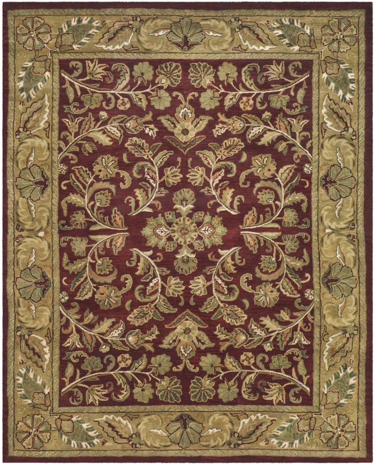 Safavieh Heritage 10'-0" x 14'-0" Rug in Red / Gold
