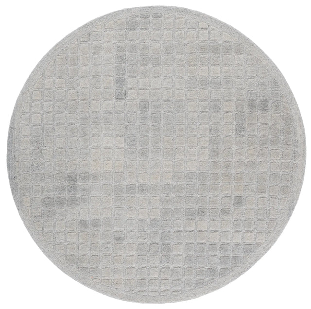 Safavieh Ebony 6'-0" x 6'-0" Rug in Grey