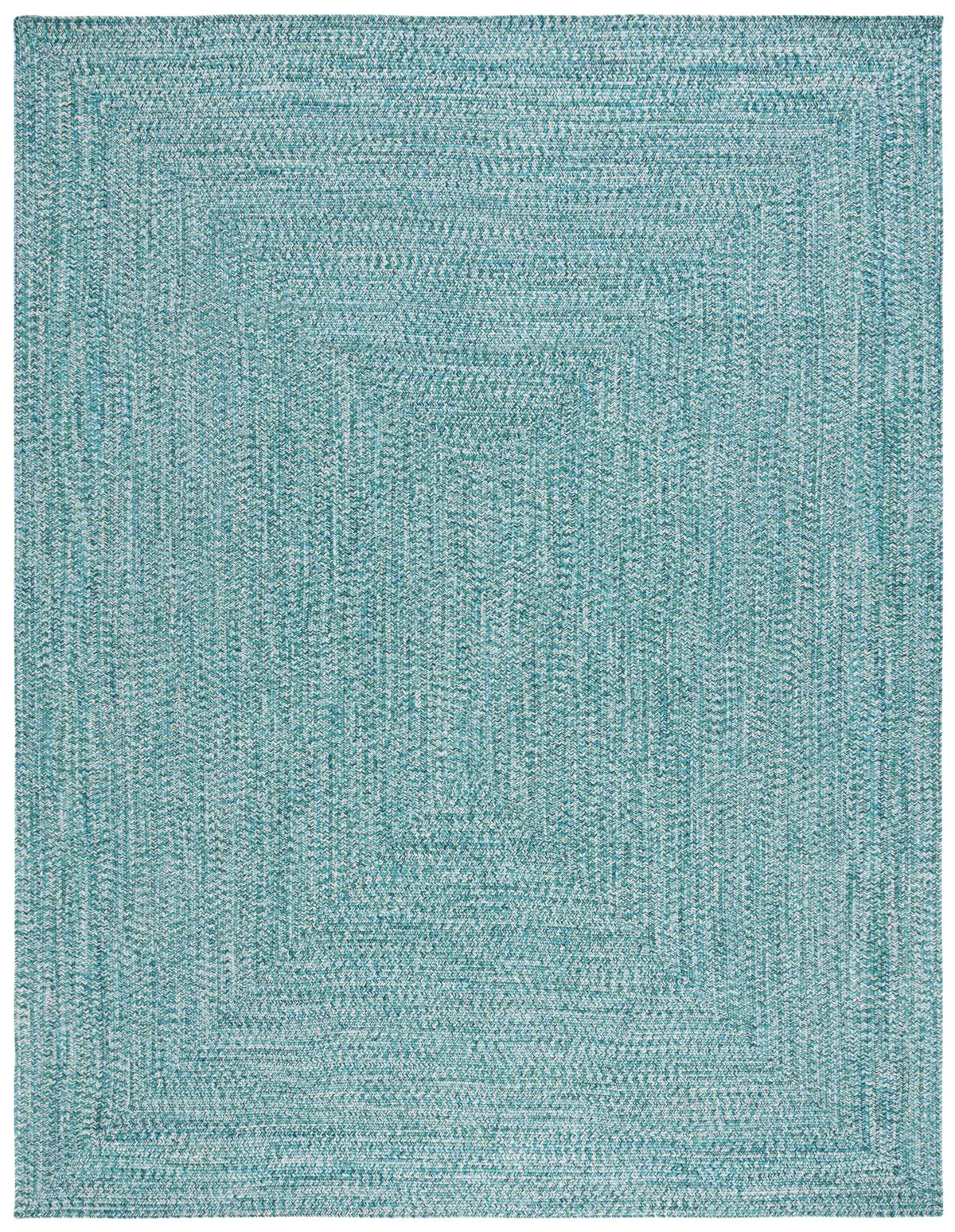 Safavieh Braided 10'-0" x 14'-0" Rug in Teal / Green