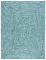 Safavieh Braided 10'-0" x 14'-0" Rug in Teal / Green