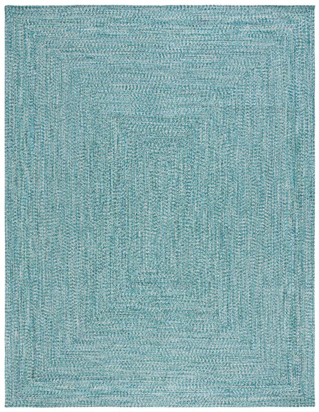 Safavieh Braided 10'-0" x 14'-0" Rug in Teal / Green
