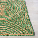 Safavieh Cape Cod 4'-0" x 6'-0" Rug in Green / Natural