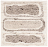 Safavieh Casablanca 6'-0" x 6'-0" Rug in Ivory / Brown