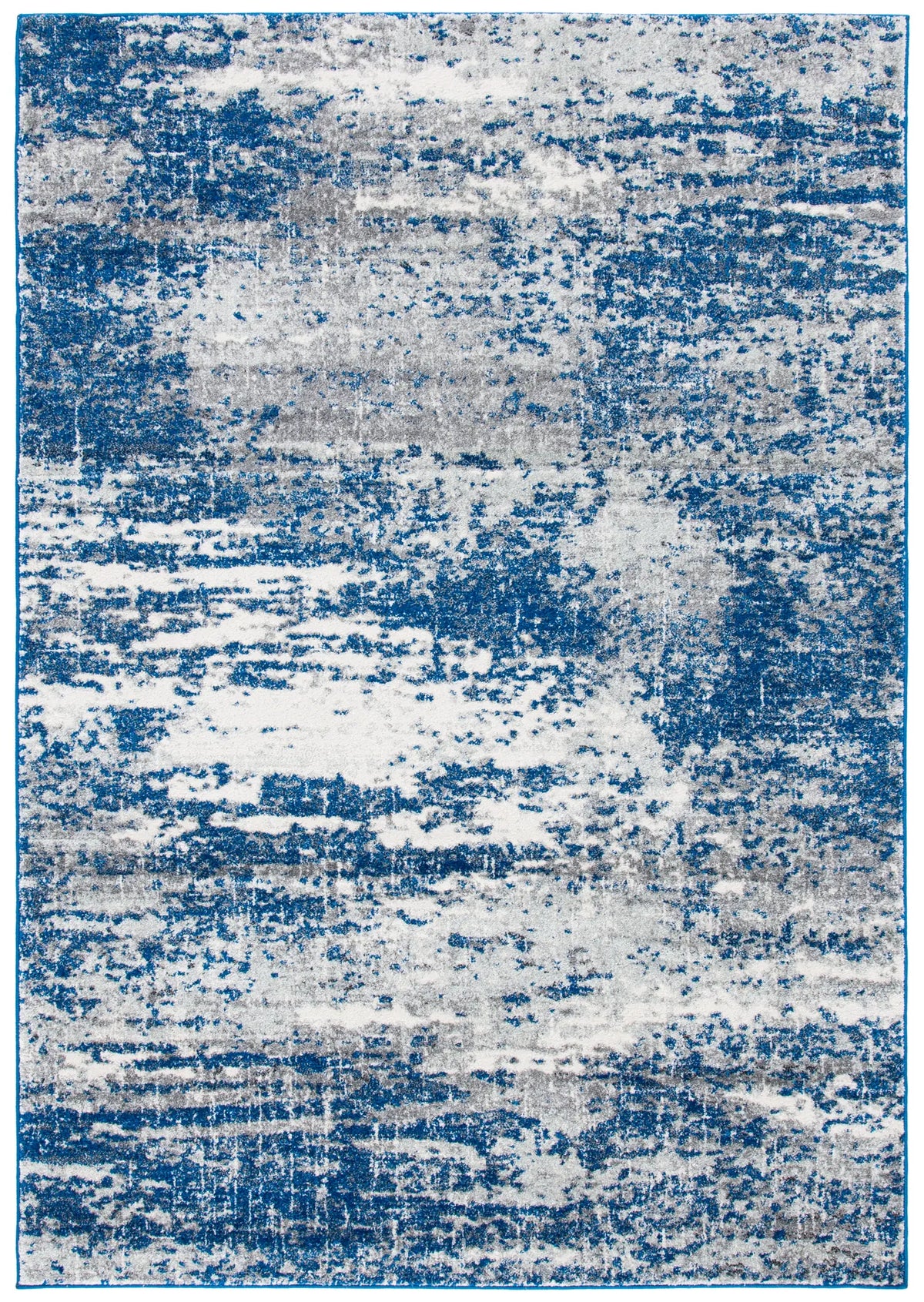 Safavieh Evoke 4'-0" x 6'-0" Rug in Dark Blue / Grey