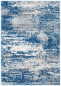 Safavieh Evoke 4'-0" x 6'-0" Rug in Dark Blue / Grey