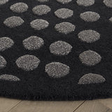 Safavieh Soho 6'-0" x 6'-0" Rug in Dark Grey