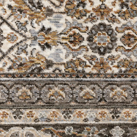Oriental Weavers Maharaja 2061N Ivory/ Charcoal Rug - room scene 2