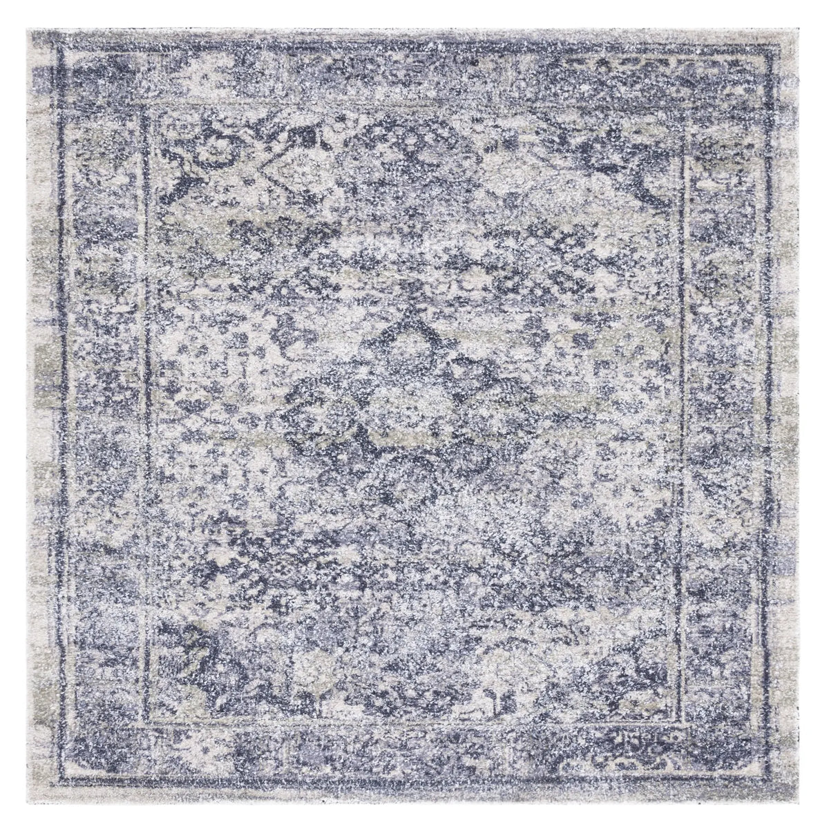 Safavieh Classic Vintage 6'-0" x 6'-0" Rug in Navy / Sage