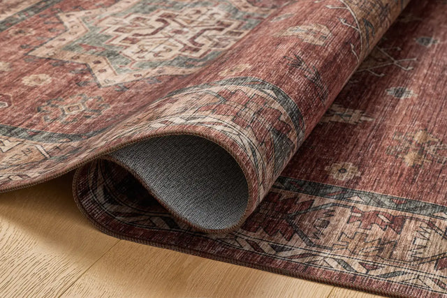 Loloi Anniston ANS-04 Spice / Multi Rug - pile height