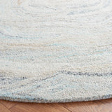 Safavieh Abstract 6'-0" x 6'-0" Rug in Beige / Blue