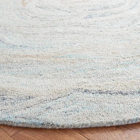 Safavieh Abstract 6'-0" x 6'-0" Rug in Beige / Blue