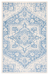 Safavieh Metro 4'-0" x 6'-0" Rug in Blue / Ivory