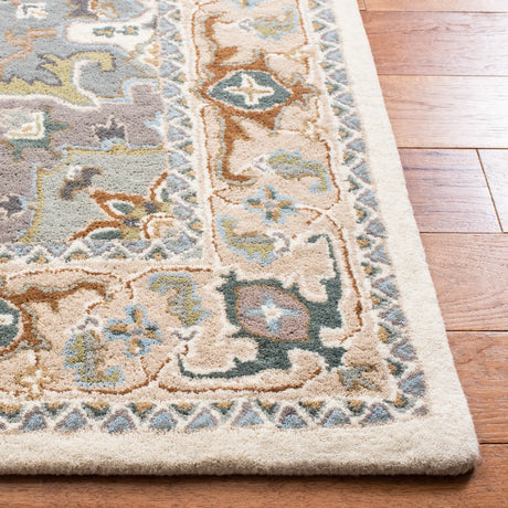 Safavieh Heritage 4'-0" x 6'-0" Rug in Ivory / Light Blue