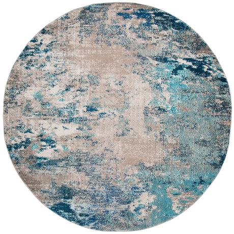 Safavieh Madison 10'-0" x 10'-0" Rug in Blue / Beige