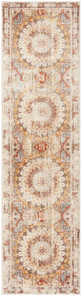 Safavieh Vintage Persian 2'-2" x 8'-0" Rug in Cream / Rust