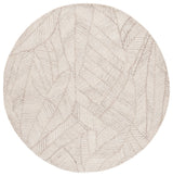 Safavieh Ebony 6'-0" x 6'-0" Rug in Beige / Ivory