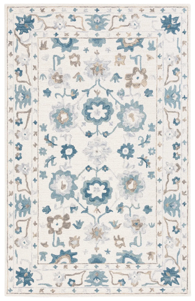 Safavieh Aspen 4'-0" x 6'-0" Rug in Ivory / Blue