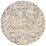 Loloi Theia The-04 Multi/Natural Rug - round flat