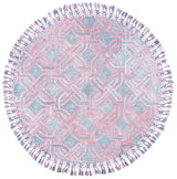 Safavieh Sahara 6'-0" x 6'-0" Rug in Pink / Grey