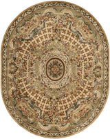 Safavieh Classic 7'-6" x 9'-6" Rug in Toupe / Light Green