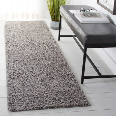 Safavieh Primo Shag 2'-2" x 10'-0" Rug in Light Grey