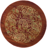 Safavieh Lyndhurst 5'-3" x 5'-3" Rug in Red / Multi