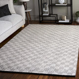 Safavieh Vermont 4'-0" x 6'-0" Rug in Ivory / Black