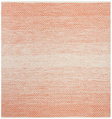 Safavieh Montauk 6'-0" x 6'-0" Rug in Orange / Ivory
