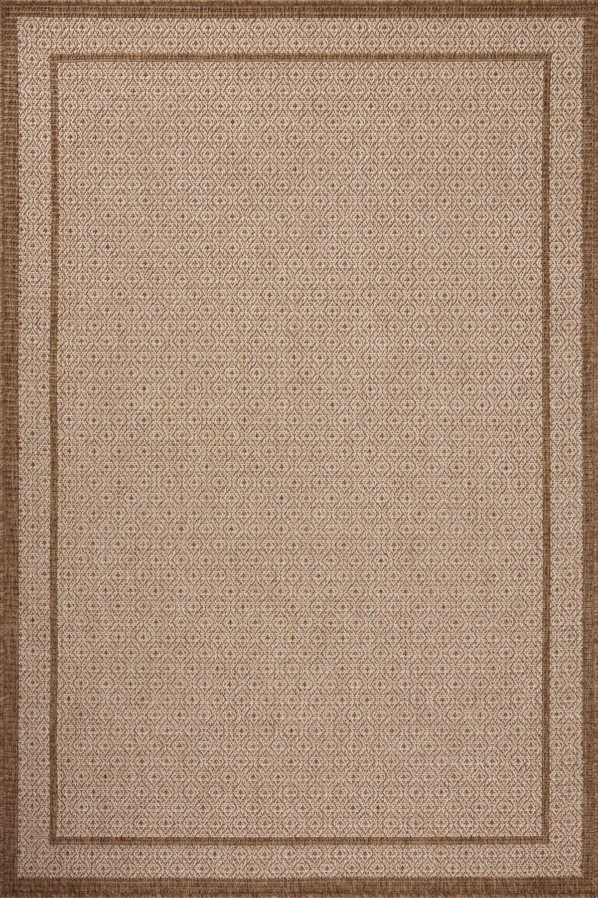 Loloi Merrick Mer-05 Chestnut/Oatmeal Rug - main flat
