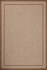 Loloi Merrick Mer-05 Chestnut/Oatmeal Rug - main flat