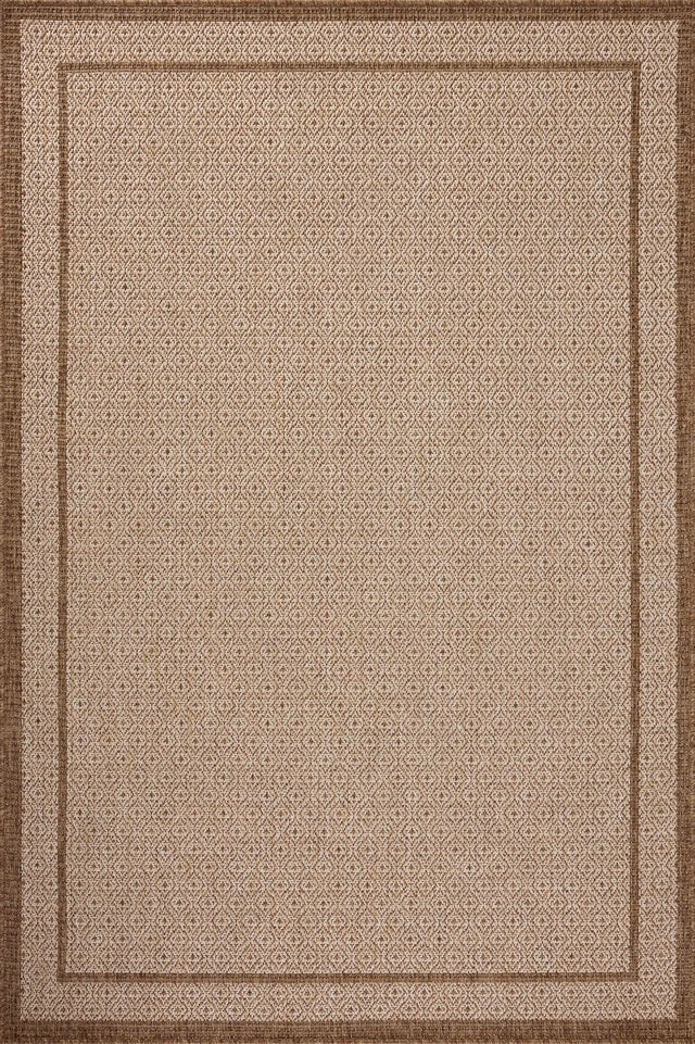 Loloi Merrick Mer-05 Chestnut/Oatmeal Rug - main flat
