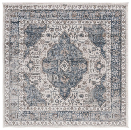 Safavieh Oregon 800 6'-7" x 6'-7" Rug in Beige / Grey