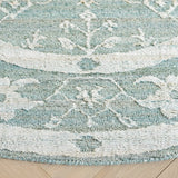 Safavieh Marquee 6'-0" x 6'-0" Rug in Turquoise / Grey