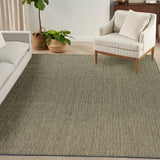 Nourison Horizon Indoor/Outdoor HOZ02 Green Contemporary Area Rugs