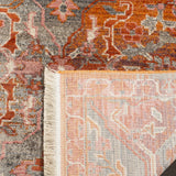 Safavieh Vintage Persian 4'-0" x 6'-0" Rug in Aqua / Orange