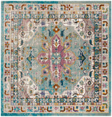 Safavieh Aria 6'-5" x 6'-5" Rug in Green / Creme