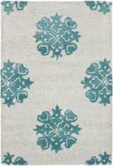 Safavieh Soho 2'-0" x 3'-0" Rug in Ivory / Light Blue