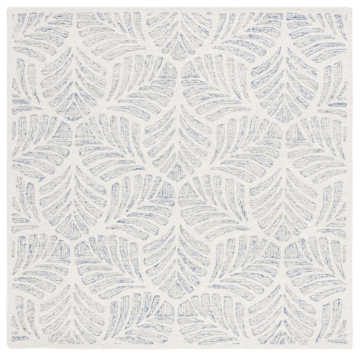 Safavieh Martha Stewart 300 6'-0" x 6'-0" Rug in Ivory / Blue