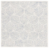 Safavieh Martha Stewart 300 6'-0" x 6'-0" Rug in Ivory / Blue