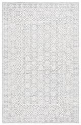 Safavieh Ebony 4'-0" x 6'-0" Rug in Grey / Ivory