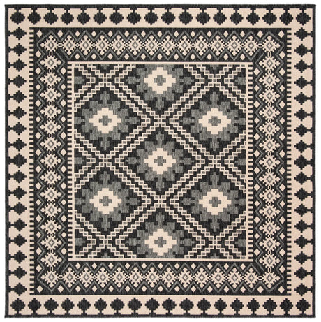 Safavieh Veranda 6'-7" x 6'-7" Rug in Ivory / Grey