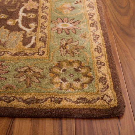 Safavieh Antiquity 5'-0" x 8'-0" Rug in Chocolate / Blue