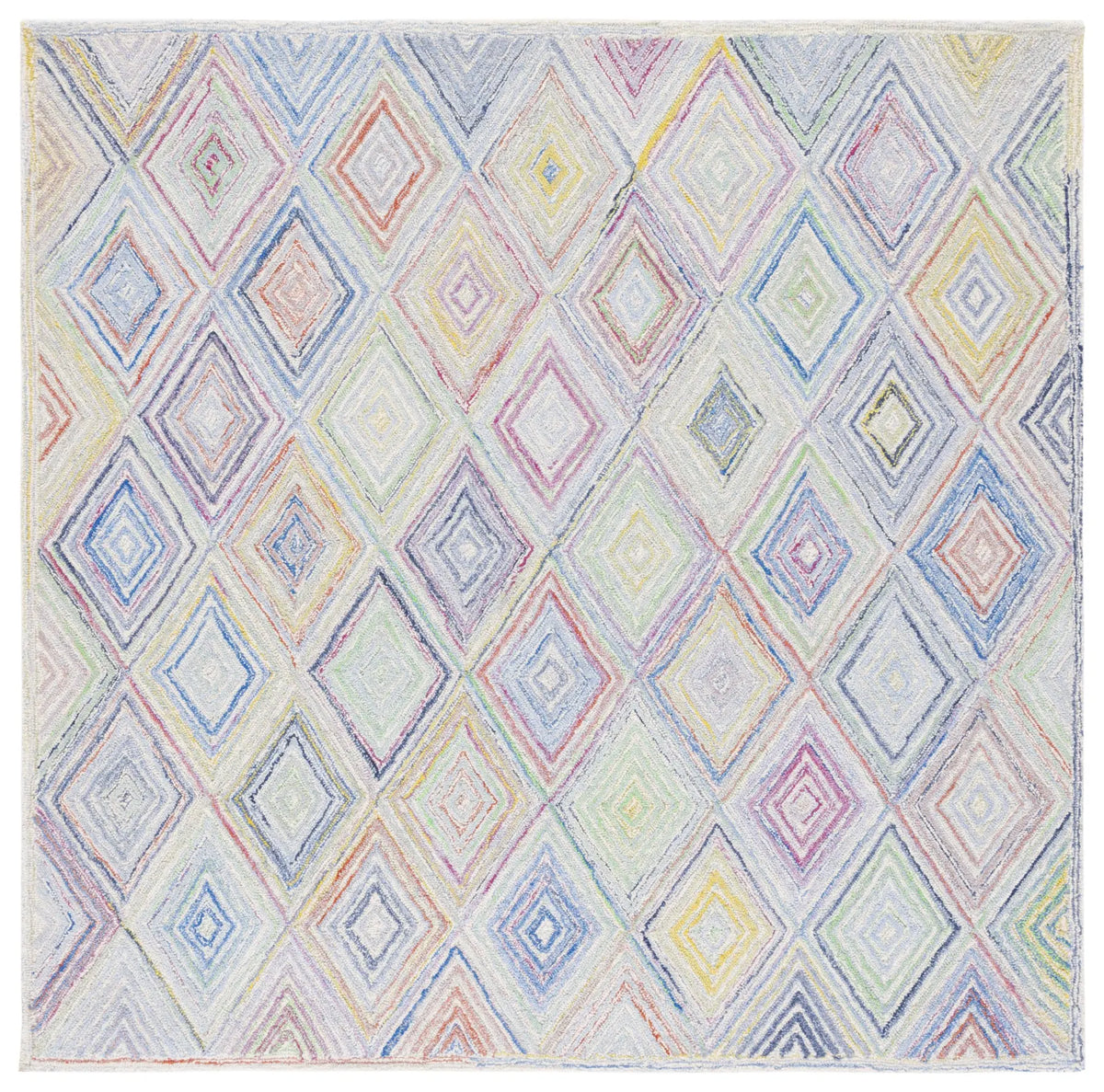 Safavieh Metro 6'-0" x 6'-0" Rug in Blue / Green